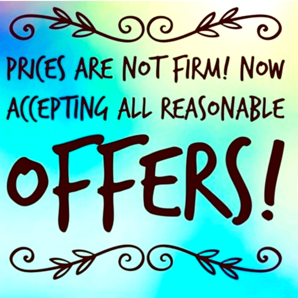 Offers are welcome